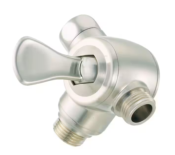 Delta 3-Way Shower Arm Diverter for Handheld Shower Head in Stainless