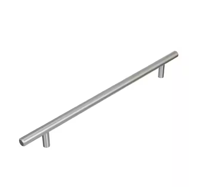 Amerock Bar Pulls 10-1/16 in. (256mm) Modern Stainless Steel Bar Cabinet Pull