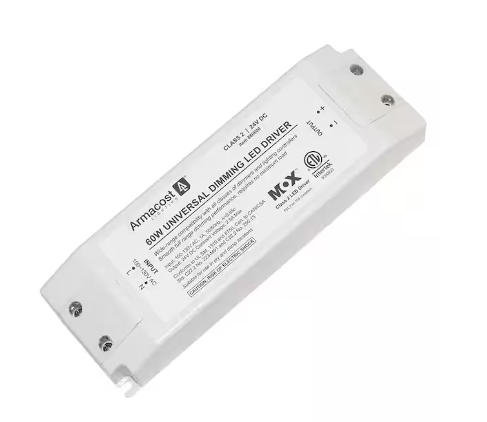 60-Watt 24-Volt Constant Voltage Universal Dimming LED Power Supply