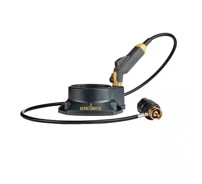 FirePoint Creator Tool Compatible w/MAP-Pro Gas and Propane Gas with 41in Flexible Extended Hose and Fuel Cylinder Stand