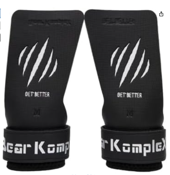 Black Diamond No Hole Grips for - Lightweight, High Performance Weightlifting Small 3PK