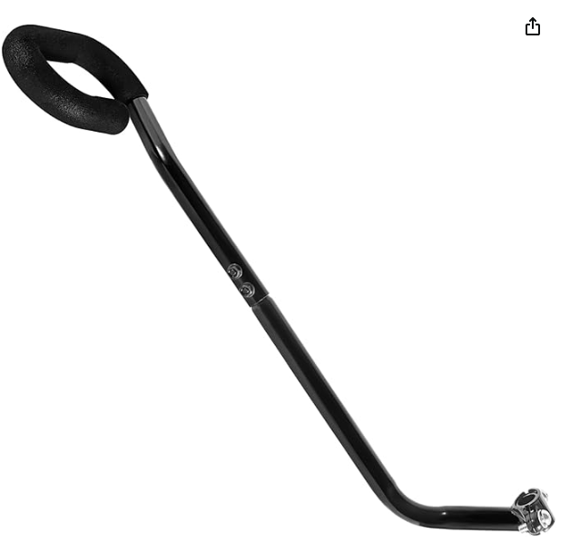 MOLI DEE Children Cycling Bike Safety Trainer Handle Balance Push Bar(black-b)