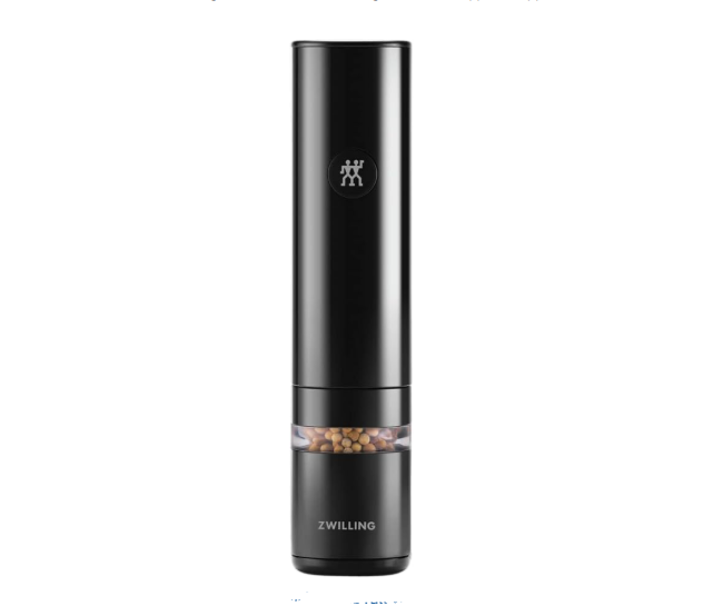 ZWILLING Enfinigy Electric Salt/Pepper Mill - Black SALT/PEPPER NOTINCLUDED
