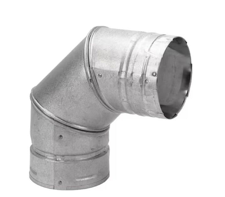 PelletVent for Multi-Fuel 4in. Diameter 90° Elbow