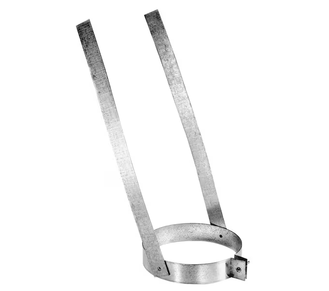 DuraVent DuraPlus All-Fuel Chimney 6in. Diameter Elbow Strap