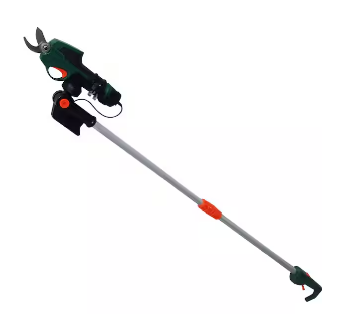 7.2V Electric Cordless Telescoping Pole Pruner - 2 Ah Battery and Charger