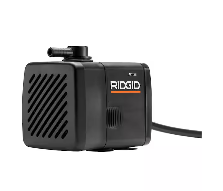 Ridgid Replacement Submersible Water Pump for RIDGID Tile Saws