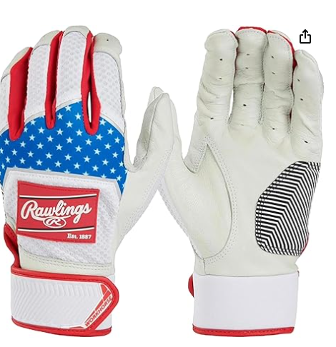 WORKHORSE Baseball Batting Gloves Adult X-Large USA, Slightly Used