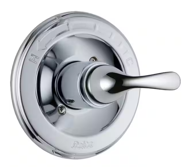 Delta Classic 1-Handle Temperature Control Valve Trim Kit in Chrome (Valve Not Included)