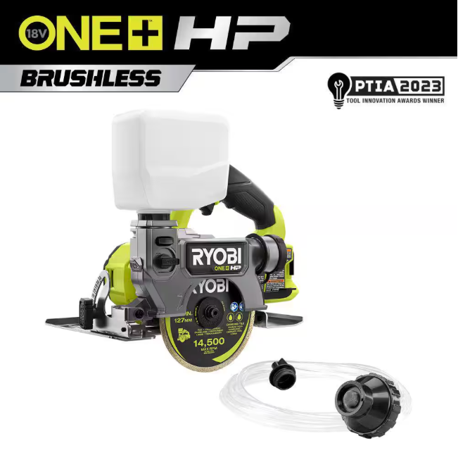 ONE+ HP 18V Cordless Handheld Wet/Dry Masonry Tile Saw (Tool Only)