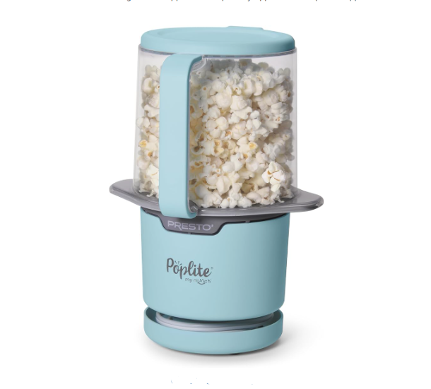 Presto PopLite My Munch Hot Air Popcorn Popper - 8 Cups, Blue
