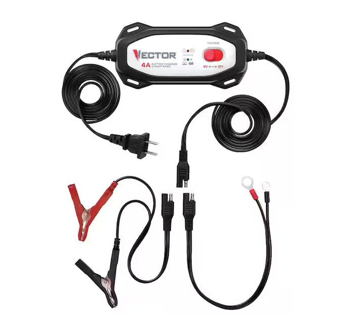 4 Amp Battery Charger/Maintainer