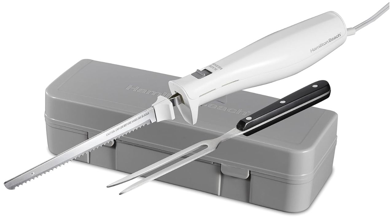 Electric Knife Set for Carving Meats, Poultry, Bread, Crafting Foam & More