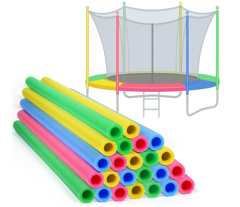12 Pcs Trampoline Pole Foam Sleeve 35.4" Length