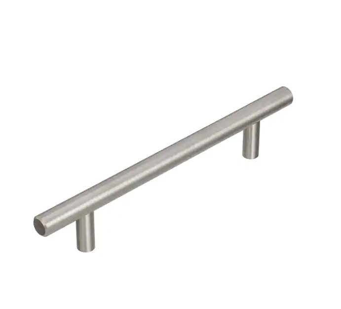 Amerock Bar Pulls 5-1/16 in. (128mm) Modern Stainless Steel Bar Cabinet Pull