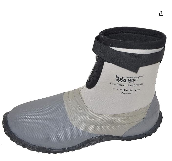 Ray-Guard Reef Wading & Fishing Boots Generation II Grey, Size 10