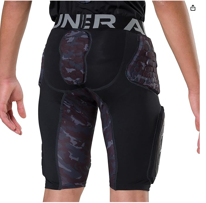 Gameday Armour Pro 5Pad Girdle Nov Y Black Camo XL