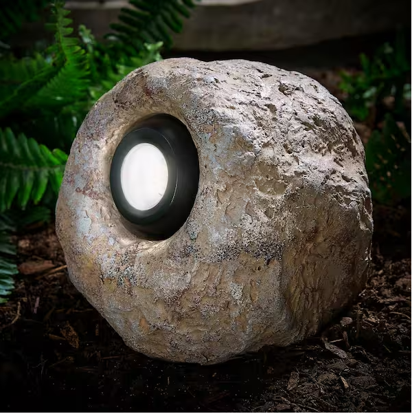 327 Lumen Low Voltage Integrated LED Specialty Weather Resistant Outdoor Rock Spot Light