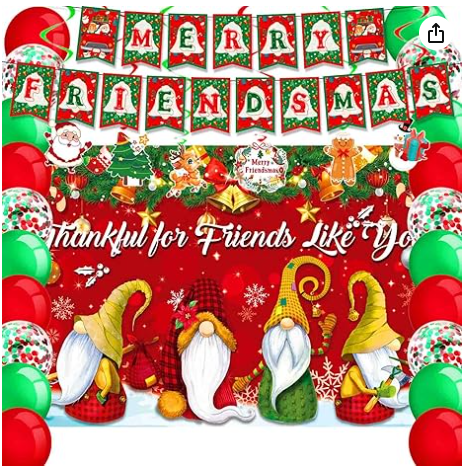 IRCOR Friendsmas Christmas Party Decorations