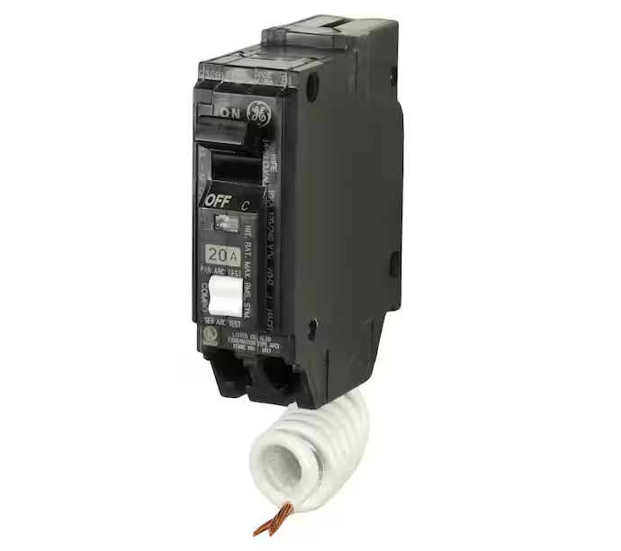 Q-Line 20 Amp 1 in. Single Pole Arc Fault Combination Circuit Breaker