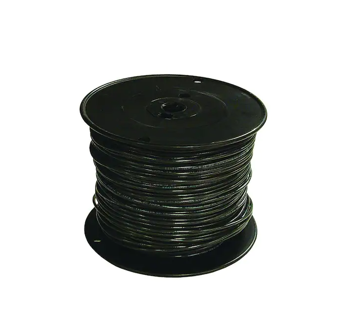 500 ft. 18 Black Stranded CU TFFN Fixture Wire