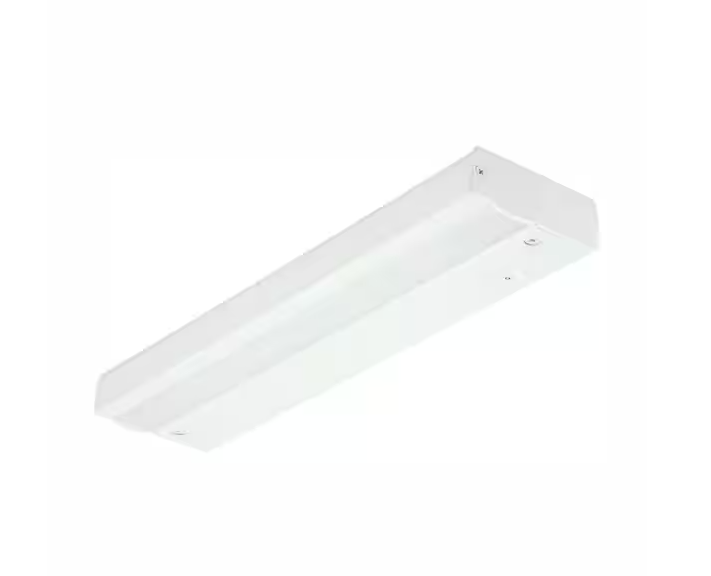 12 in. Hardwired White Integrated LED Under Cabinet Light
