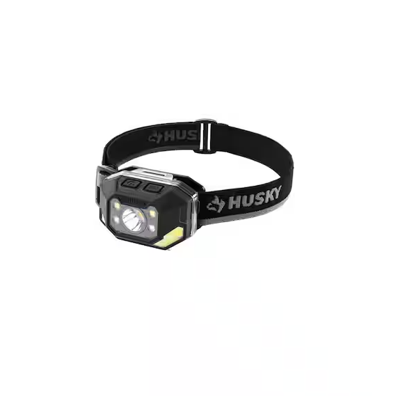 850 Lumens Dual Power LED Rechargeable Wide Angle Headlamp