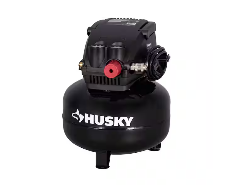 3 Gal. 120 PSI Portable Electric Oil-Free Light Duty Pancake Air Compressor