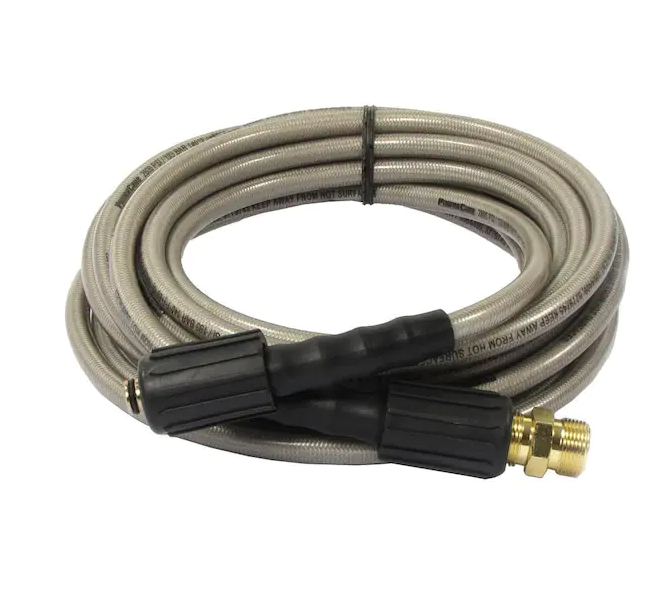 1/4 in. x 25 ft. Hose 3200 PSI compatible with Power Washer, Simpson, Ryobi, Westinghouse and others with M22 connectors