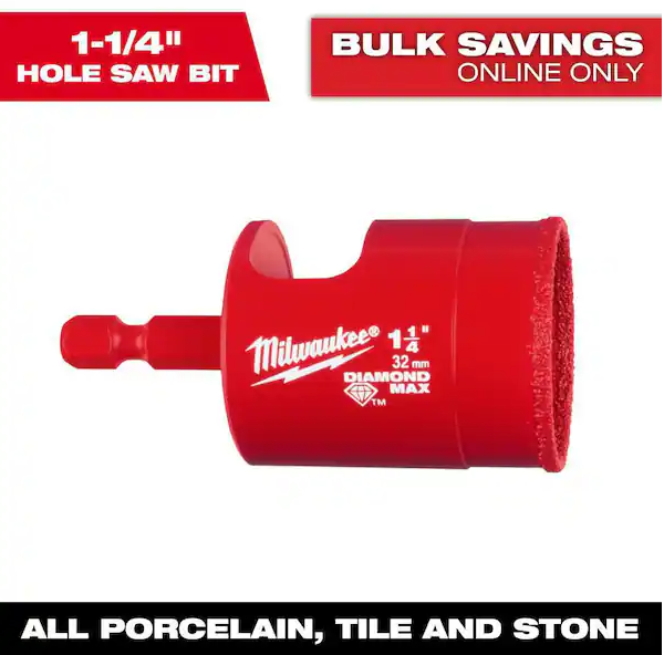 1-1/4" Diamond Max Hole Saw Bit