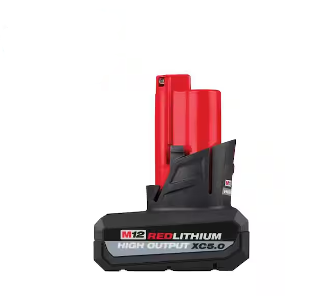 M12 12-Volt Lithium-Ion XC High Output 5.0 Ah Battery Pack