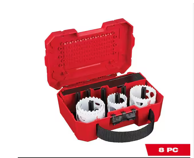 Hole Dozer Bi-Metal Hole Saw Kit (8-Piece)