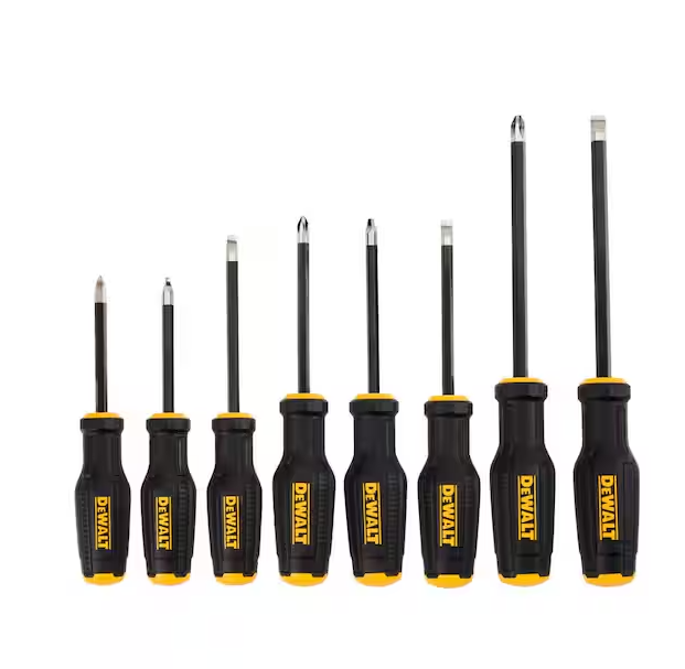 MAXFIT Combination Screwdriver Set (8-Piece)