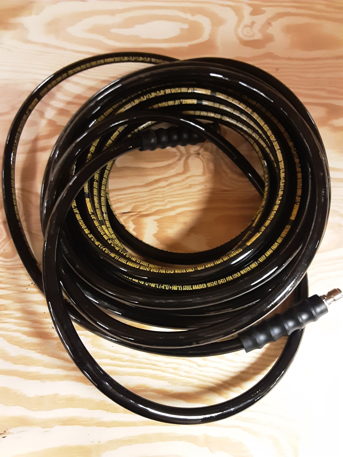 Dewalt 3/8 in. x 50 ft Replacement/Extension Hose for Cold Water 5000 PSI Pressure Washers