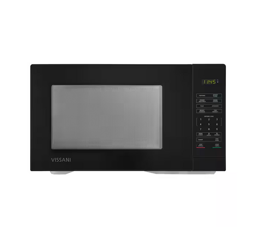 1.1 cu. ft. Countertop Microwave Oven in Black