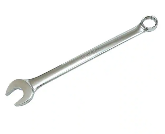 Husky 1 in. 12-Point SAE Full Polish Combination Wrench