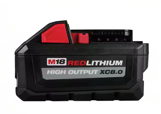 Milwaukee M18 18-Volt Lithium-Ion HIGH OUTPUT XC 8.0 Ah Battery