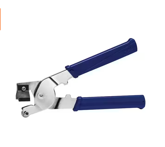 QEP Handheld Tile Cutter with Tungsten Carbide Scoring Wheel for Ceramic Wall Tile upto 1/4 in. Thick