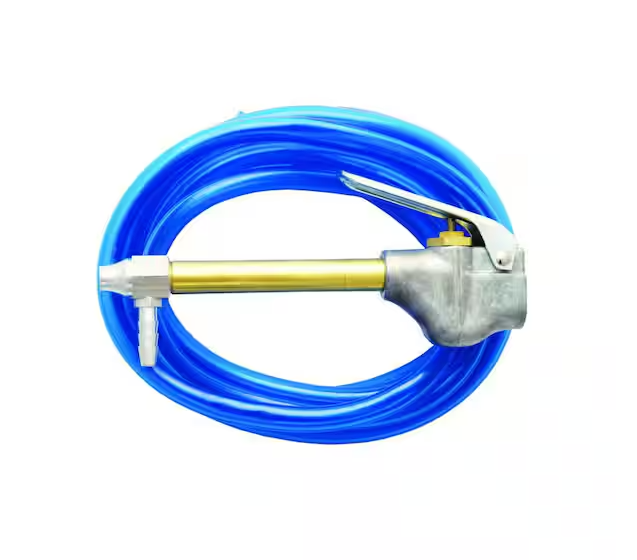 150 PSI Siphon Spray-Cleaning Blow Gun and Hose Tubing Kit - Made For Use with Liquids