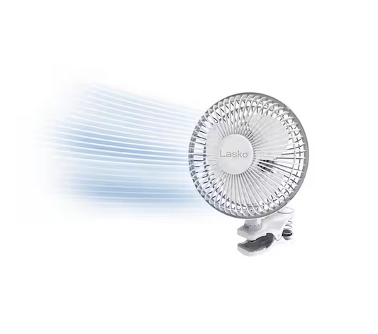 6 in. 2-Speed Clip Fan