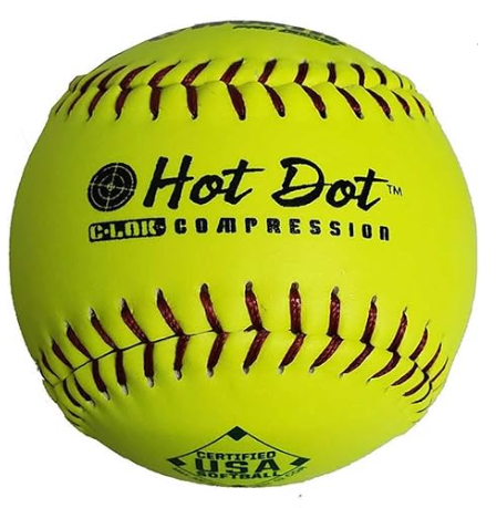 Worth ASA SYCO HOT DOT Slowpitch Softball DZ"