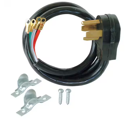 Everbilt 6 ft. 10 4-Wire Electric Dryer Plug