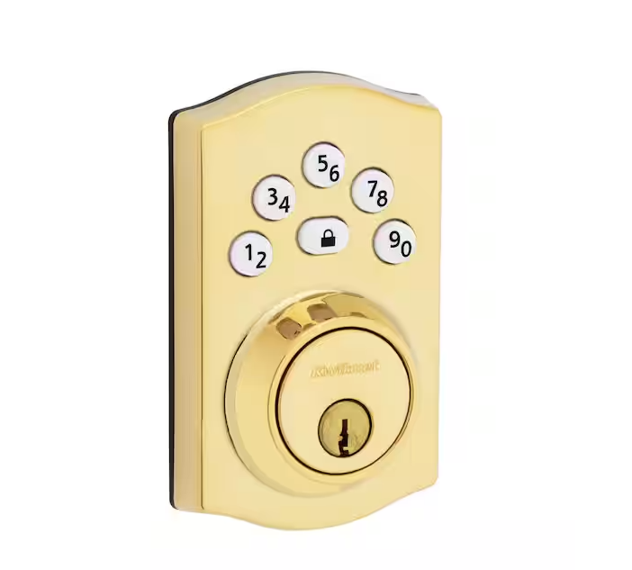 Kwikset SEC POWERBOLT KEYLESS DB PB