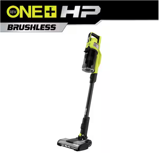 Ryobi ONE+ HP 18V Brushless Bagless Cordless Pet Mesh Filter Stick Vacuum Cleaner (Tool Only)