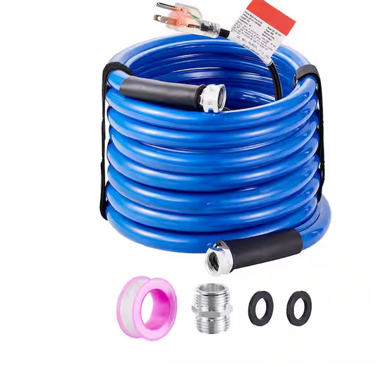 Heated Drinking Water Hose Antifreeze to -45°F, 30ft.  for RV