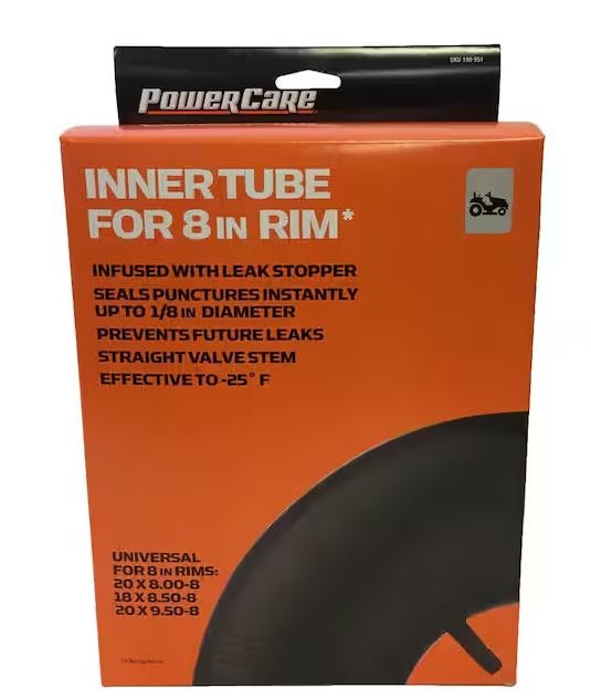 Powercare Replacement Inner Tube with Leak Stopper for 20 in. x 8 in. Tractor Tire with 8 in. Rim