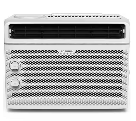 Toshiba 5,000 BTU 115V Window Air Conditioner Cools 150 sq. ft. in White