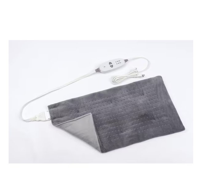 Calming Heat 12 in. x 24 in. Massaging Weighted Heating Pad