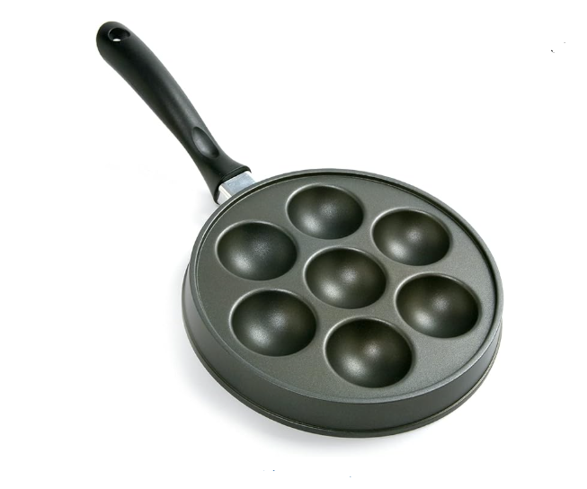 Norpro Nonstick Stuffed Pancake Pan, 16.5″ x 9″ x 1.25″ Black