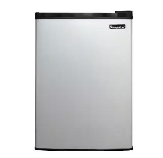 Magic Chef 2.6 cu. ft. Mini Fridge in Stainless Look, ENERGY STAR